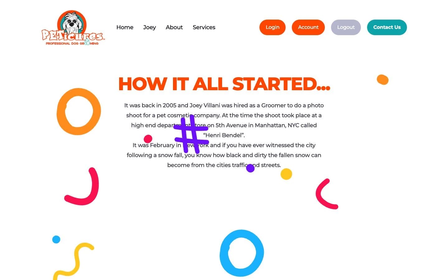 The people behind Peticures — captured from the project's public website